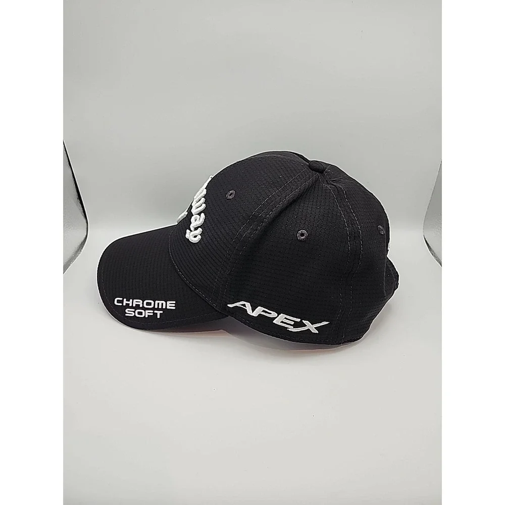Callaway Apex Golf Cap Hat Epic Flash Odyssey Soft Stretch Black Small - Picture 4 of 5
